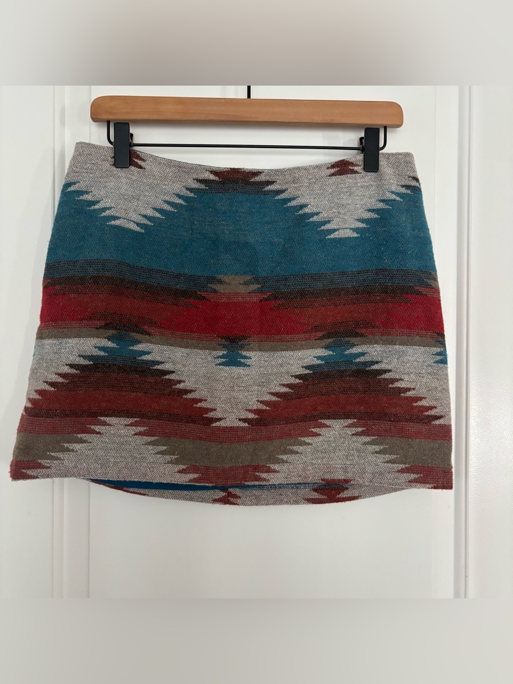 American eagle blanket mini skirt 10 Navajo Aztec southwestern boho